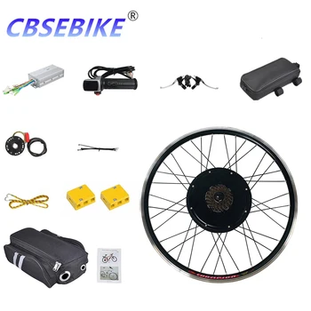 

CBSEBIKE Electric Bike Conversion Kit 20inch 36v 48v 250w 500w 1000w LED LCD Display eBike for Rear Bicycle Wheel Motor