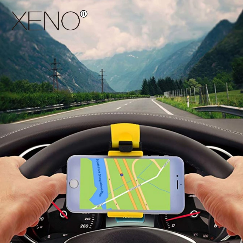 

Universal Car Phone Holder Bracelet Steering Wheel Stand Mount Car Mount stand for phone Support SmartPhone Mobile holder