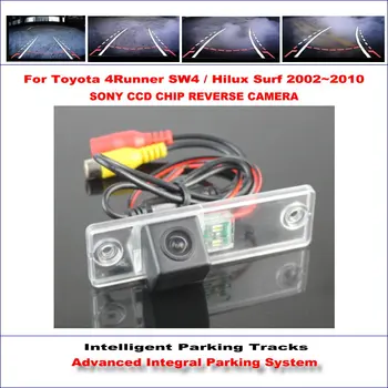 

Intelligent Parking Tracks Rear Camera For Toyota 4Runner SW4 / Hilux Surf Backup Reverse NTSC RCA AUX HD SONY CCD 580 TV Lines