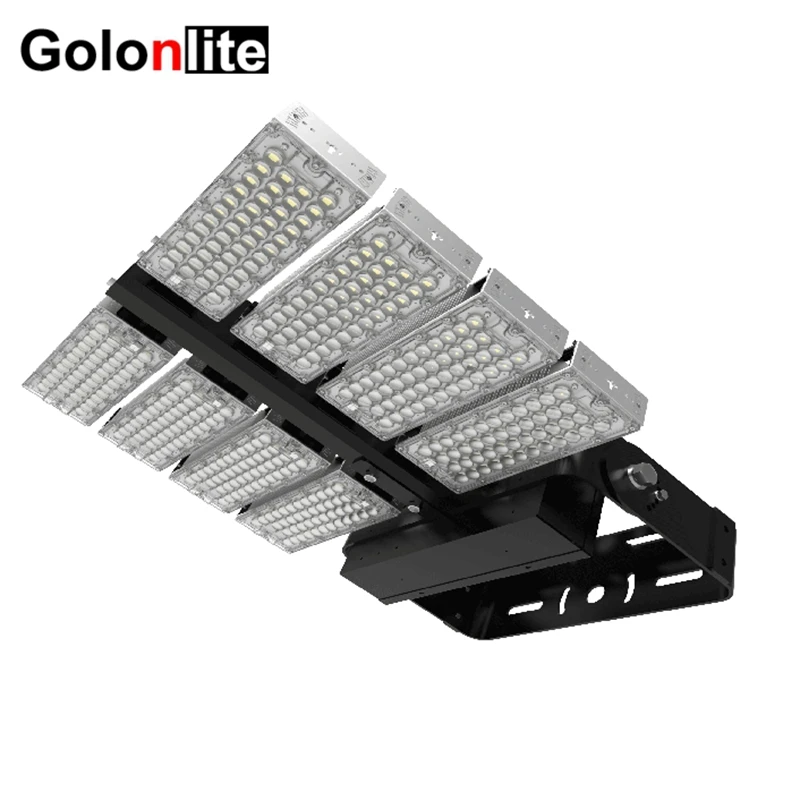 

Golonlite LED flood light 1000W 1500W 1200W 500W 800W 600W Rotating football soccer tennis sport court field high mast stadium