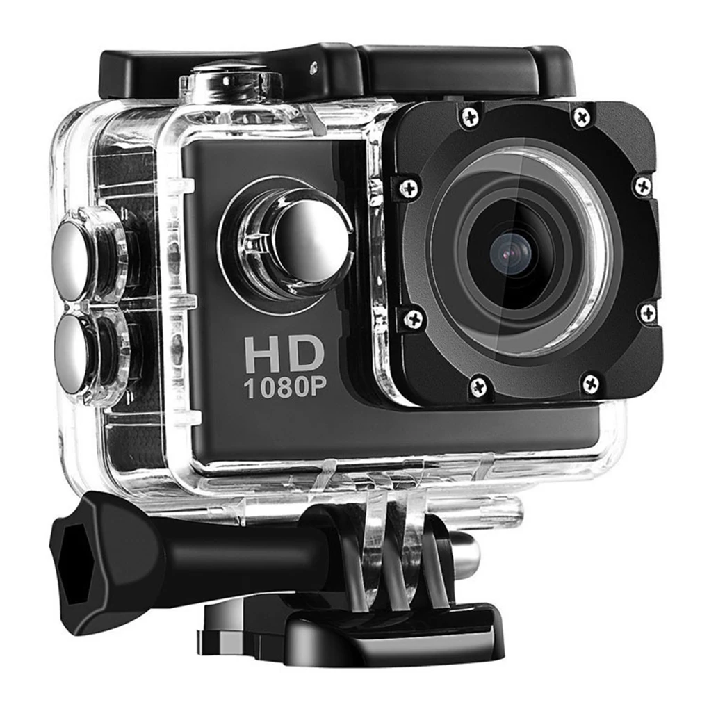 Мини HD 1080 P DV Спорт камера 30 м водостойкий 90 градусов широкий формат 2,0 дюйма ЖК дисплей Cam видеокамера