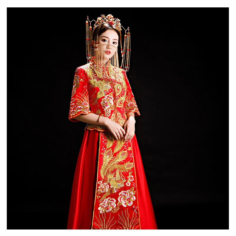 Большой размеры XXXL изысканный горный хрусталь платье невесты ...