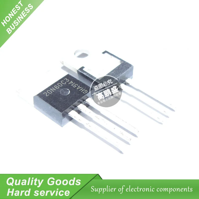 

5pcs/lot 20N60 20N60C3 SPP20N60C3 TO220 20A 600V FET New Original