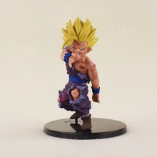 12cm Japanese anime figure Dragon ball Z Action Figures Budokai Son Goku Gohan Dragonball Toy
