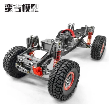 

1:10 SCX10 Simulated Climbing Vehicle Frame Carbon Fiber Frame D90 Metal Car Frame Kit