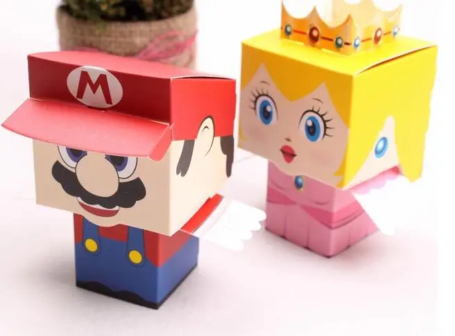 

100pcs Prince princess Bride Groom boy girl Wedding Favor Box anniversary Valentine's Day gift candy baby shower birthday party