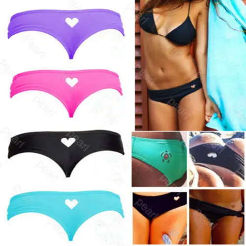 Summer 2019 New Sexy Women Bikini G-String Brazilian Thong Swimwear Swimsuit Bottom Swimsuit