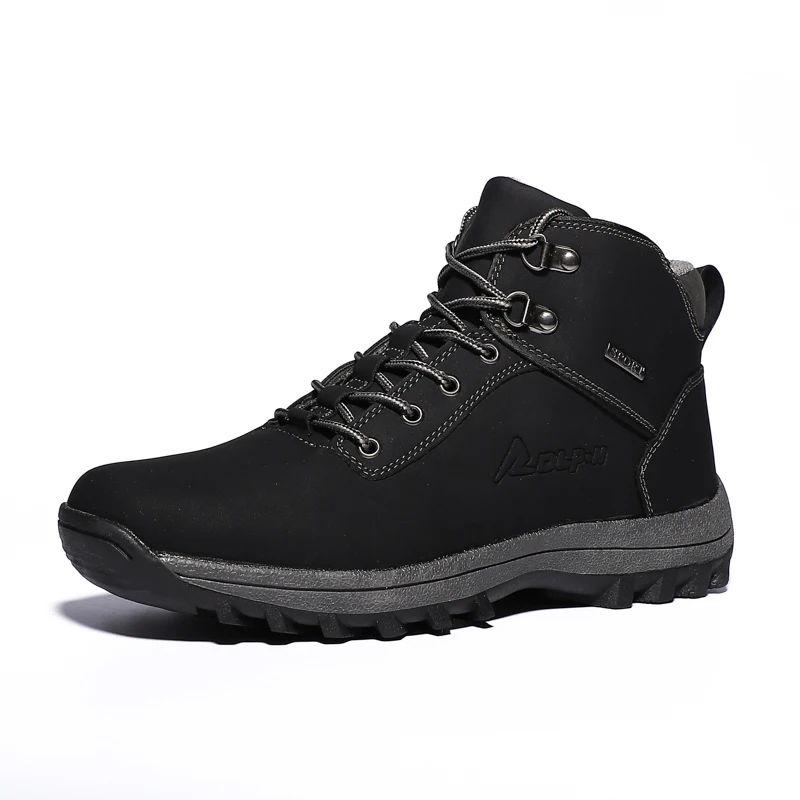 

Breathable Outdoor High Top Shoes Camping Mountain Climbing Waterproof Boots Men Waterproof Sport Fishing Boot Trekking Sneakers