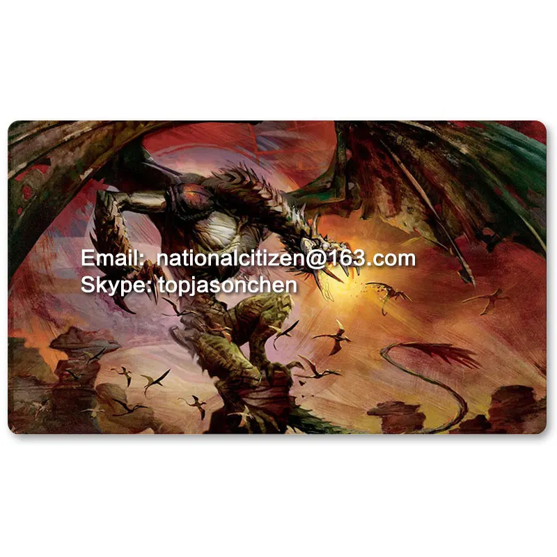 

Many Playmat Choices - Bogardan Hellkite - MTG Board Game Mat Table Mat for Magical Mouse Mat the Gathering