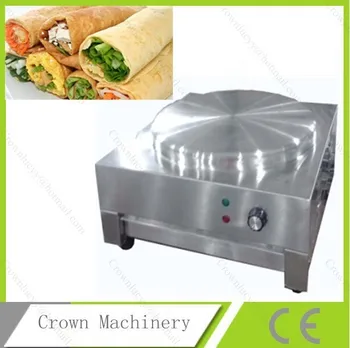 

15 inch plate Electric Crepe Pancake Cake Maker Machine Oven Stove Griddle Pan