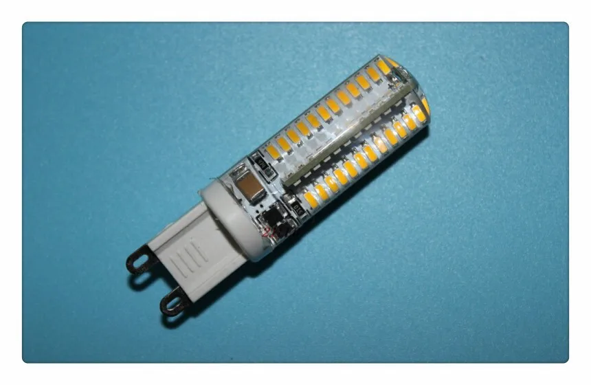 5 шт. 220V G9 6W 7W 9W SMD 2835 силиконовые светодиодный кукурузная лампа 360 Угол луча СВЕТОДИОДНЫЙ светильник Светодиодный прожектор для Люстра висячая лампа Теплый Холодный белый