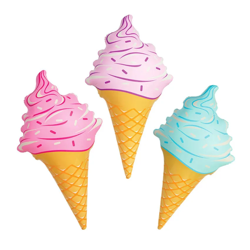 TOFOCO купальное кольцо Забавный Мороженое Плавающий надувной игрушки 3 цвета выбрать летние игрушки для бассейна для детей