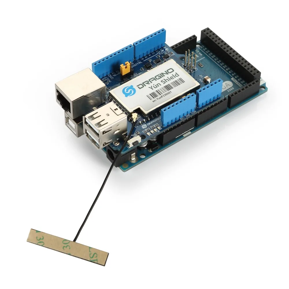 

Yun Shield 1.1.6 WiFi Wireless,Linux, Ethernet, USB, All-in-one Shield for Arduino Leonardo, UNO, Mega2560, Duemilanove