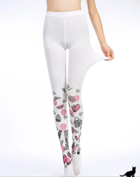 

Unique spring thin stockings vintage fashin pattern Tights High-quality skin Silk stockings shaping leggin 1order=1pc