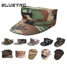 Камуфляжная Мужская Военная восьмиугольная шляпа тактическая Рипстоп Боевая шапка шапки спортивный головной убор