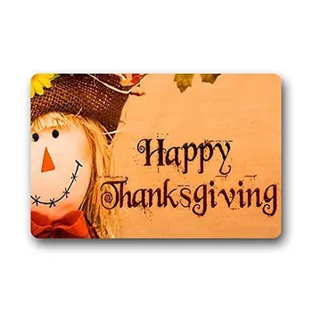 

Hi,Doormat Creative Fall Happy Thanksgiving Custom Indoor/Outdoor Door Mats Rug