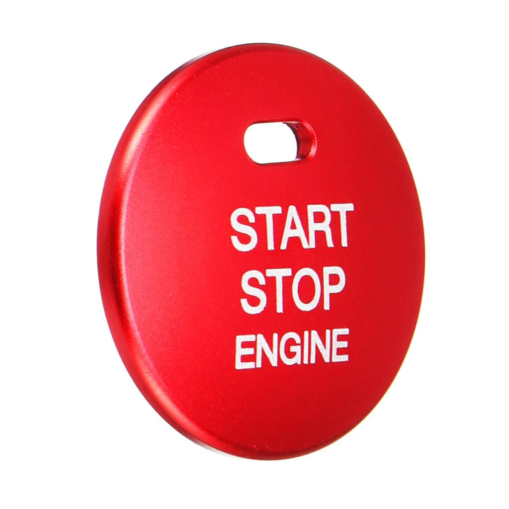 Car Engine Start Stop Switch Button Replace Cover for Mazda 2 3 6 CX-3 MX-5