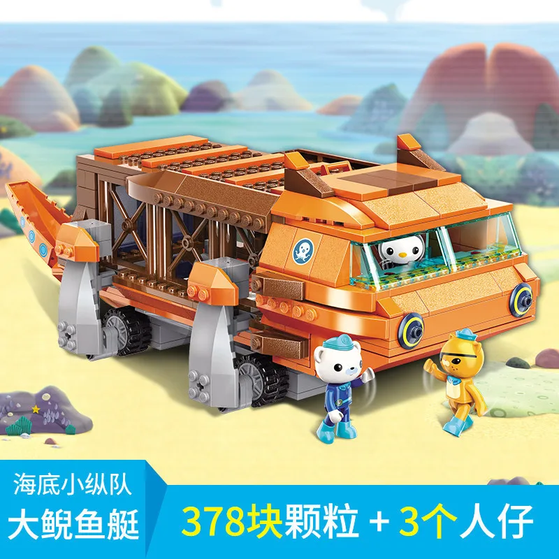 Octonauts Octo Pod все Gup A R модель Лодка Корабль игрушки Игровой набор сделай сам для