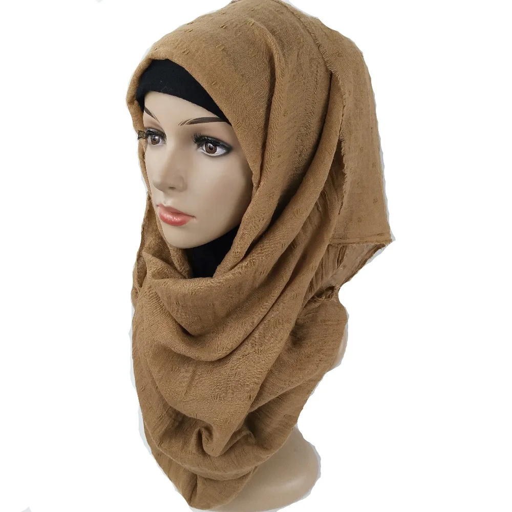 N8 высококачественный гладкокрашеный вискозный шарф хиджаб шаль Дамская повязка на голову длинная шаль 10 шт/1 лот можно выбрать цвета