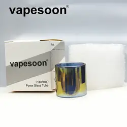 4 шт. VapeSoon Радуга Coloful Pyrex Стекло трубки для Kylin MINI 3 мл RTA бак пульверизатора