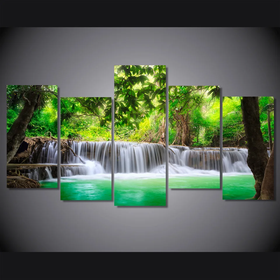 Online kopen wholesale tropische canvas schilderijen uit china ...