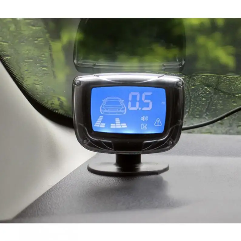 Sensor de aparcamiento LCD a prueba de intemperie para coche Sensor de coche Dual CPU Sytem para vehículo con alarma Step-up pantalla LED Sensor de aparcamiento LCD a prueba de intemperie para coche Sensor de coche Dual CPU Sytem para vehículo con alarma Step-up pantalla LED