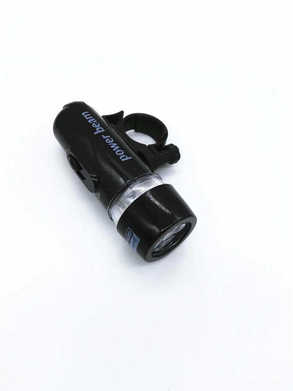 Perfect 1pcs 5 LED Power Beam Black Front Light Head Light Torch Lamp for Bicycle Bike Hot Selling 2
