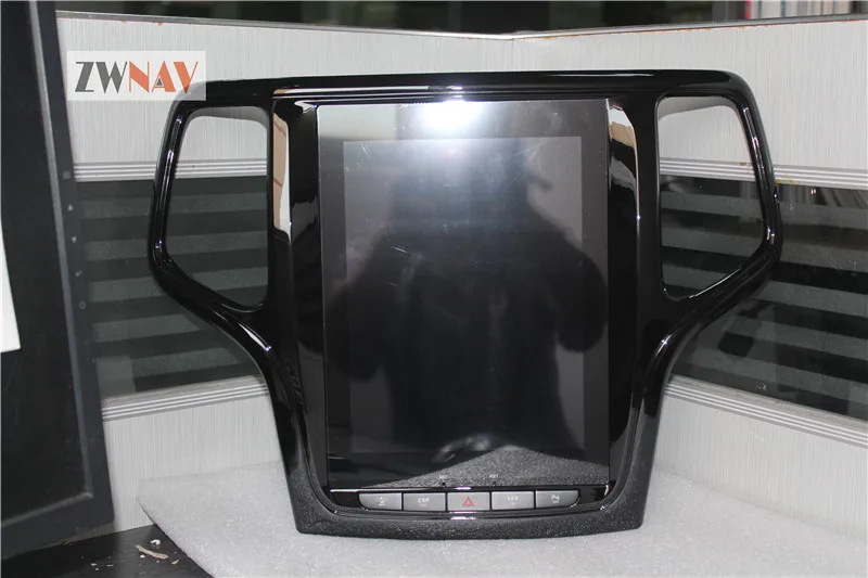 Sale ZWNAV Tesla style Screen Newest Android 6.0 64+2GB Car Radio GPS Navigation Head Unit For Jeep Grand Cherokee 2014-2018 3