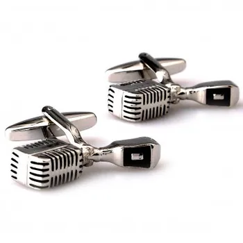 

Microphone Cufflink 15 Pairs Wholesale Free Shipping