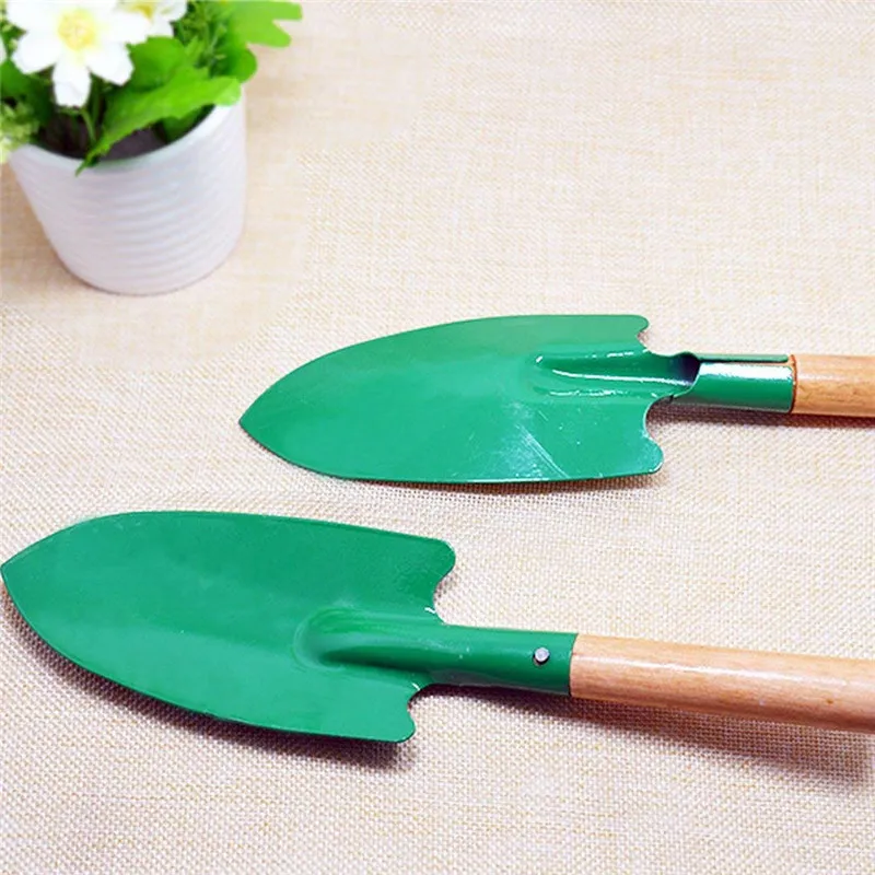 BESPORTBLE Garden Handheld Shovel Hand Spade Forged Shovel Small Stainless Steel Spade Garden Tool Camping Tool Set Trenching Scraper For