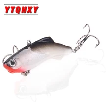 1Pcs Winter Fishing Lure VIB Ice Fishing Lure Soft Bait 55cm 8.5g Isca Artificial Bait Wobber Sinking fishing winter WQ8134 ice lure fishing spoon bait for winter fishing 8g 50mm isca artificial metal jig winter fishing tackles leurre peche 509