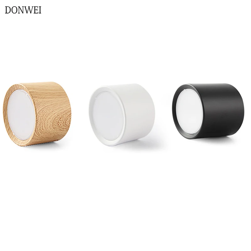 

5W 12W Surface Mounted Ceiling Lights AC110V 220V COB LED Wall light for Home Bedroom Living room Hallway Home indoor decor