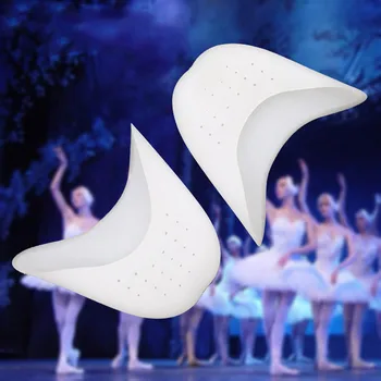 

1 Pair Breathable Silicone Gel Toe Ballet Dance Insoles Shoes Pads Foot Care Protectors KG66