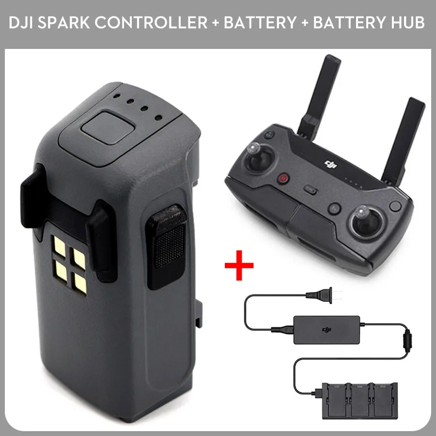 DJI Spark Intelligent Flight Battery font b Drone b font Remote Controller Spark Battery Charger Free