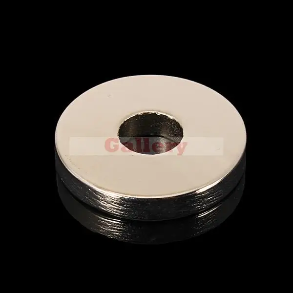 

Real Special Offer Iman Neodimio 2 Pcs Lot N35 30x10x5mm Strong Ring Magnet Countersunk Rare Earth Neodymium