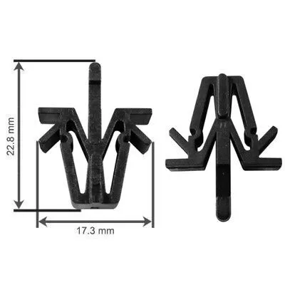 100 шт. для TOYOTA TACOMA RAV4 RUNNER зажим решетки ретанье клипсы 90467 12040|grill clip|clips for toyotatoyota grille