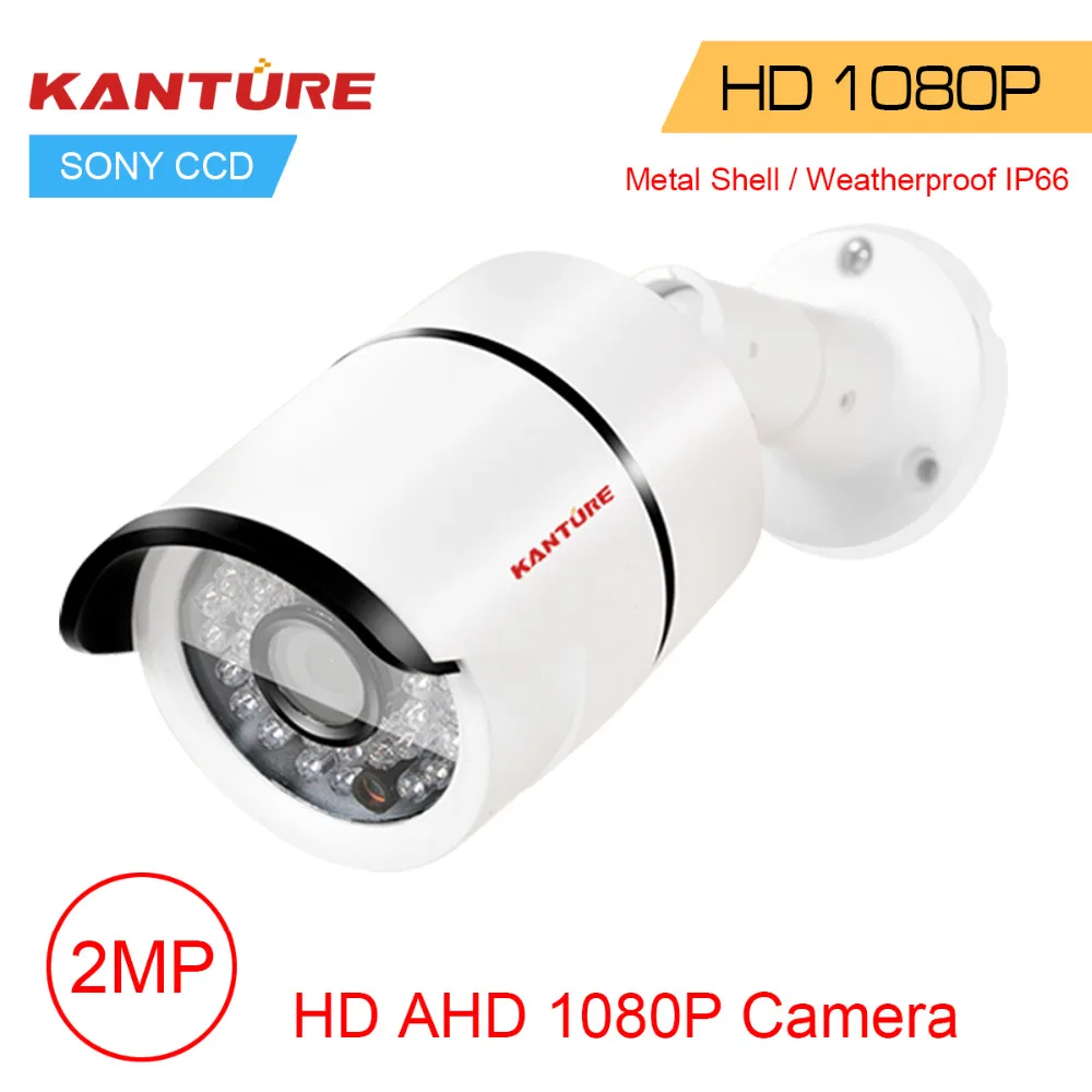

KANTURE 1/3 SONY323 CMOS CCTV Camera Surveillance AHD 2MP 1080P Waterproof Outdoor Video Camera Security 36 IR LEDS CCTV CAMERA