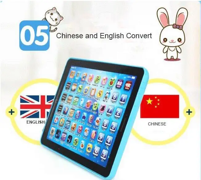 Mini Ipad Táctil En Inglés Para Niños