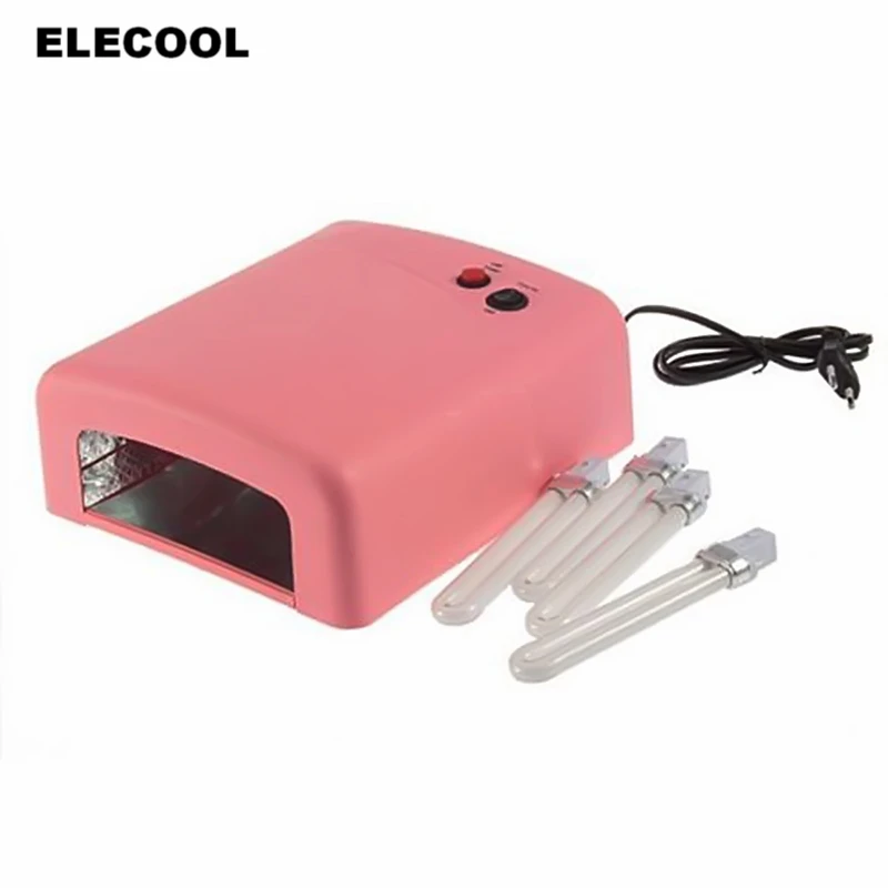 

ELECOOL 120s timing 220V 36W UV Lamp Nail Polish Dryer LED Light Drying Fingernail Toenail Gel Nail Art Dryer Manicure