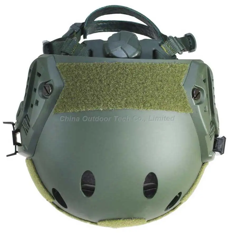 Тактический Быстрый Шлем Регулируемый ABS шлем с боковыми рельсами и NVG крепление