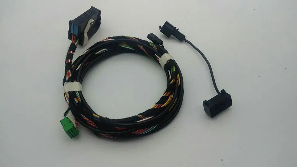 CHESHUNZAI автомобильный микрофон Bluetooth набор Жгут кабель адаптер старый штекер 8X0035447A для VW RCD510 RNS510 1k8035730D