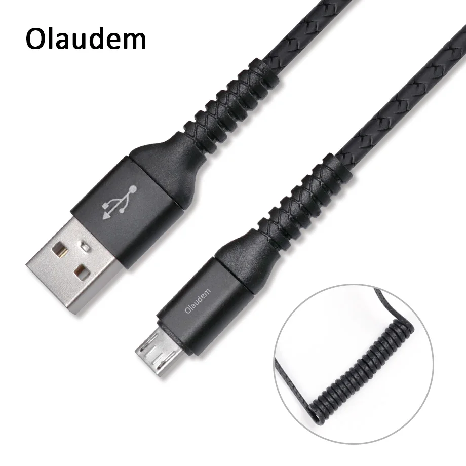 Olaudem Весна Micro USB кабель 1 м провод для зарядки передачи данных Android кабели
