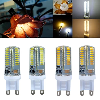 

G9 3W 3014 LED 64 SMD Cool/Warm White Energy Saving Corn Bulb Replacement Halogen Lamps Home Decorative COB Spot Light Bulbs