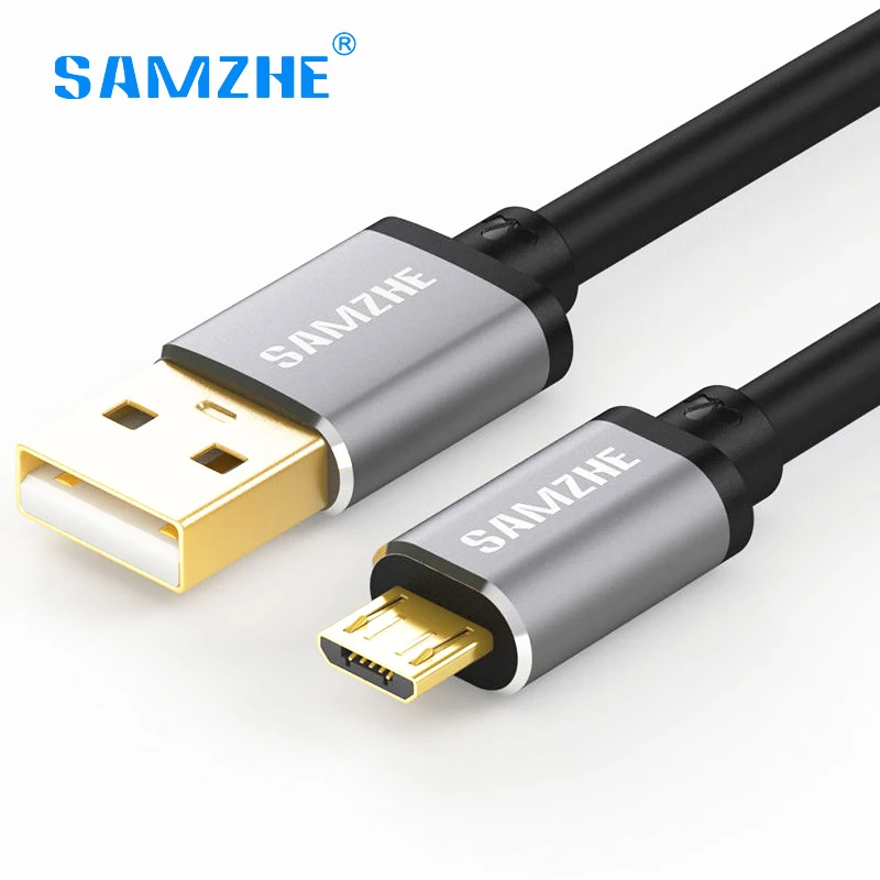 

SAMZHE Micro USB Cable 2M 1.5M 1M 0.5M Fast Charging & Data Cable android Mobile Phone USB Cable For Samsung Huawei xiaomi LG