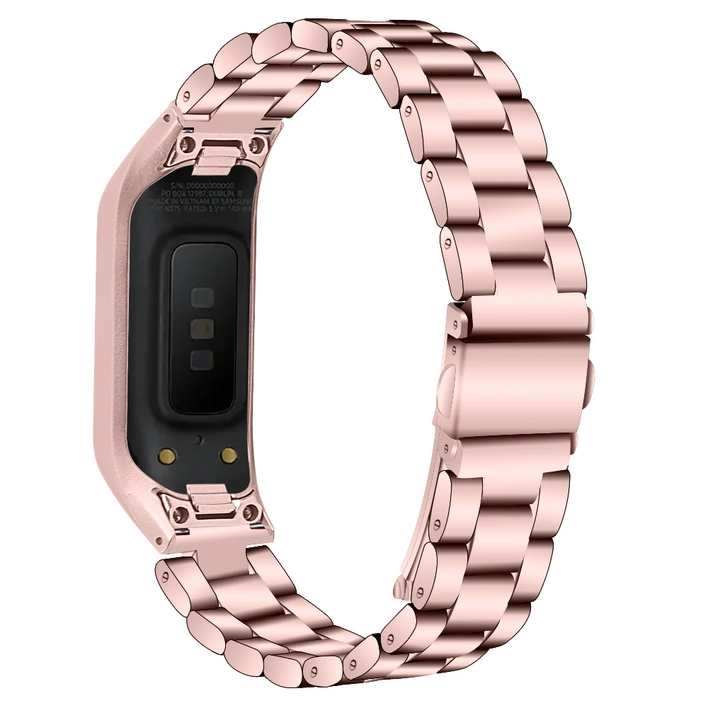 Ремешок из нержавеющей стали для samsung Galaxy fit-e SM-R375, Миланский Браслет, ремешок для часов, сменный металлический сетчатый Браслет