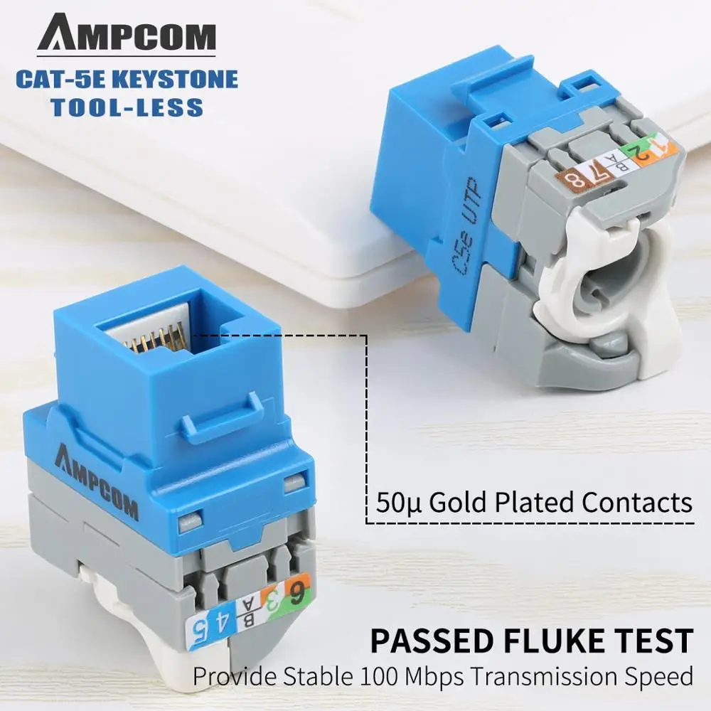 10 шт. разъём для модуля Keystone Jack RJ45 шт.|Детали устройств связи| |