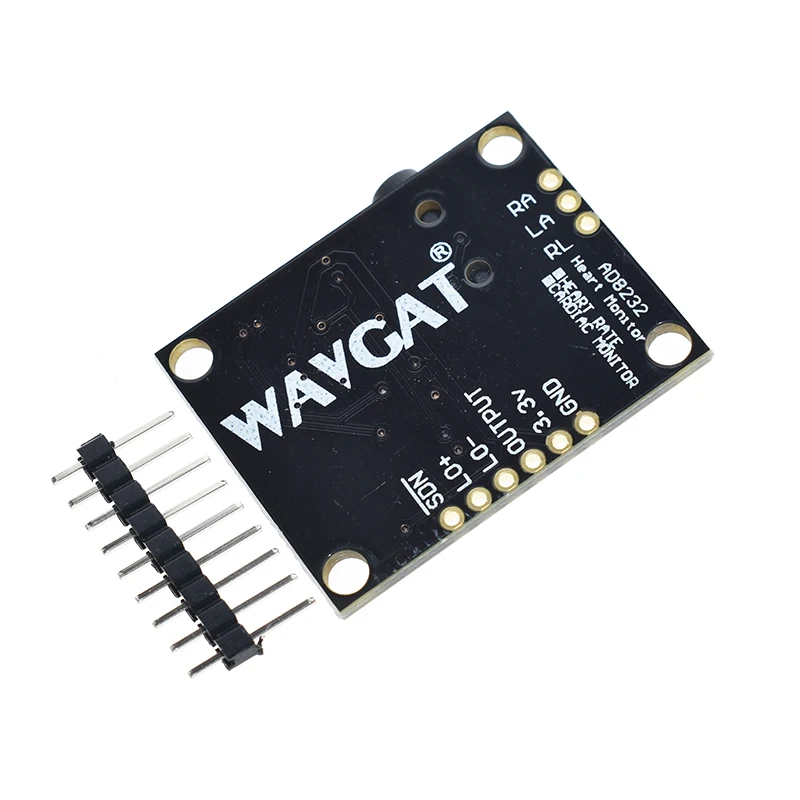 WAVGAT ЭКГ модуль AD8232 измерение показателей ЭКГ Пульс сердце ЭКГ мониторинг сенсор модуль комплект для Arduino UNO R3