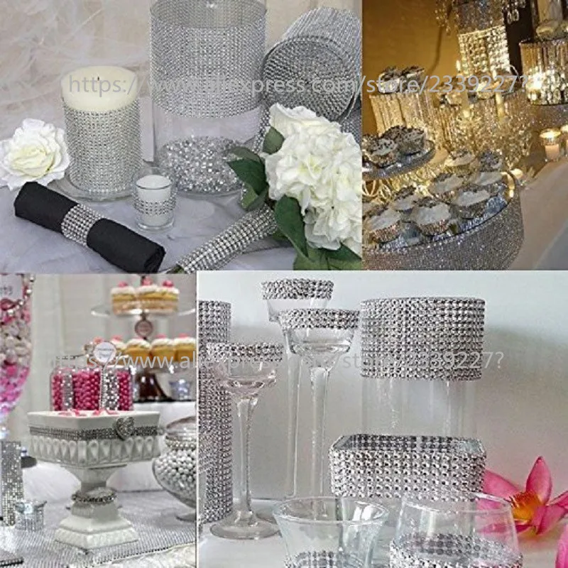 Украшение для торта в виде единорога 90 см * 12 см|diamond mesh|wedding decorationcraft supplies |