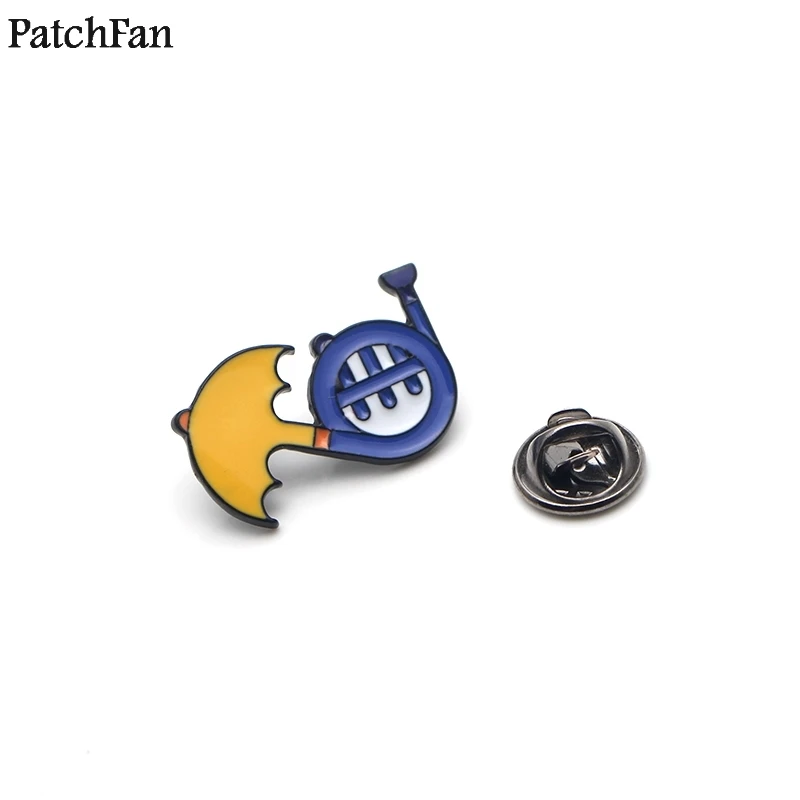 20 шт./лот Patchfan How i met ваша мама французский Рог цинковые булавки рюкзак одежда броши для мужчин и женщин шляпа для значков медалей A1807