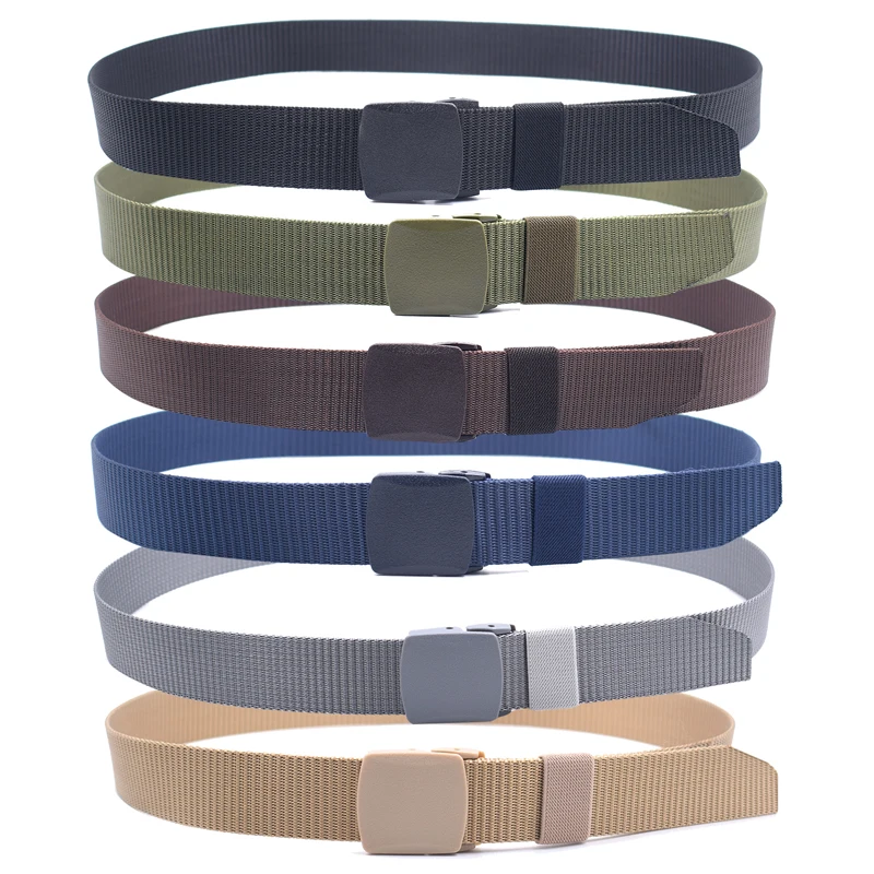 

Nylon Buckle Waist Belt Men's Army Tactical Canvas Belts designer belt Mens Military Waist Canvas Belts Causal Strap 3.8cm